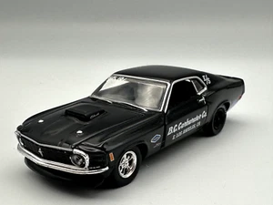 M2 Machines 1970 Ford Mustang, B.C. Carburator, Black, Real Riders, 1:64 - Picture 1 of 11