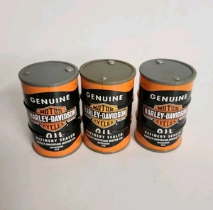 🛢Mini latas de aceite de colección Harley Davidson Salesman muestra LISTADO ES PARA 1 🛢 - Imagen 1 de 9