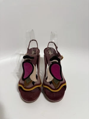 Tacones de gamuza multicolor Prada SS2008 38 de colección Foto 1 de 4