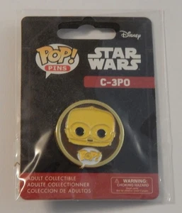 New In Package Disney Pop Pins Star Wars C-3PO Funko LLC - Picture 1 of 2
