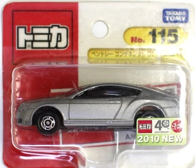 Tomica 115 Bentley Continental GT (Blister Pack) Pegatina Coche Nuevo Foto 1 de 2