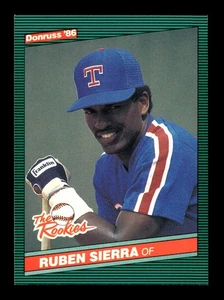 1986 Donruss The Rookies #52 Ruben Sierra RC Rookie - Texas Rangers - Picture 1 of 2