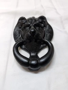 Antique Vintage Brass Bronze Lion Head Drop Ring Drawer Pull Furniture Keeler? - Picture 1 of 8