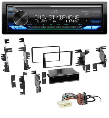 JVC Bluetooth DAB USB MP3 Autoradio für Nissan Cube ab 09 Frontier ab 13 Juke ab - Bild 1 von 4
