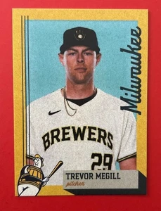 2024 MILWAUKEE BREWERS TREVOR MEGILL Regional Police Baseball Card Rookie RC - Picture 1 of 2
