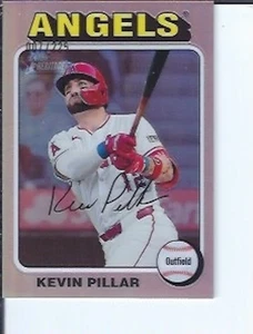 Kevin Pillar 2024  Topps Heritage  HI  Silver Chrome Refractor #ed / 225 - Picture 1 of 1