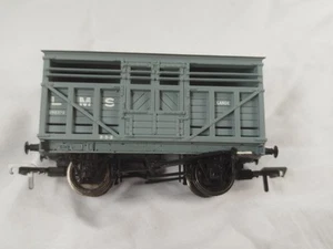 BACHMANN 'OO' GAUGE LMS GREY '292372' CATTLE WAGON - Picture 1 of 3