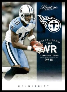 2012 Panini Prestige #194 Kenny Britt Tennessee Titans - Picture 1 of 2