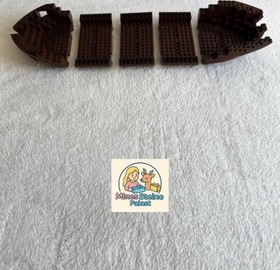 (L-2) LEGO &reg; 6285 boat hull hull Black Seas Barracuda pirate ship.