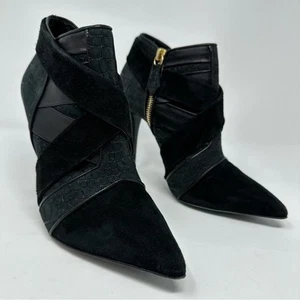 Botines Narcisco Rodriguez Gamuza Estampado Animal Botines - Imagen 1 de 13