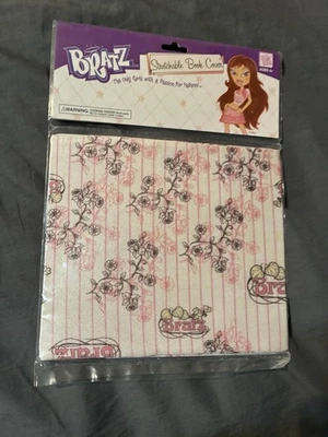 Cubierta de libro elástica Bratz Y2K nueva stock muerto en paquete Foto 1 de 4
