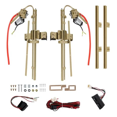 Complete flat glass universal power window kit for 2-Door Cars 8710LR - Image 1 of 4