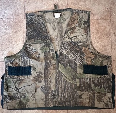 Saf-T-Bak: Duck Quail Bird Fish Vest XXL Real Tree X-Tra  - Image 1 of 4