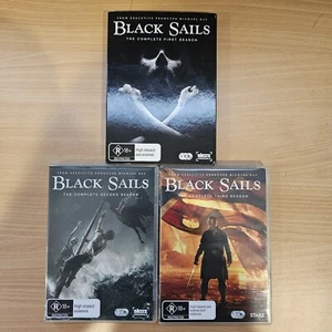 Black Sails Season 1 2 3 DVD 2014 Region 4 Free Post Tracked - Picture 1 of 2