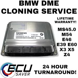 BMW MS45 DME SERVICIO DE CLONACIÓN EL MISMO DÍA! M54 325i 330i 525i 530i GARANTÍA DE POR VIDA - Imagen 1 de 3