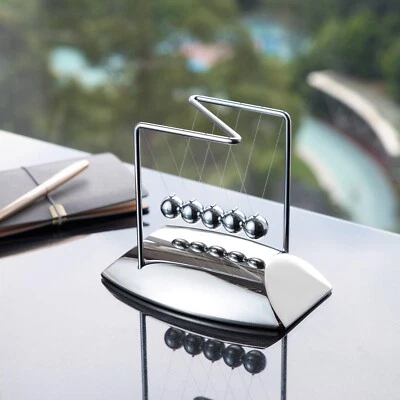 Personalized Newton's Cradle with Laser Engraving – Perfect Executive Gift - image 1 of 4
