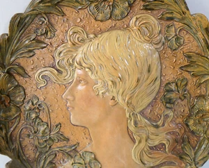 Wiener Secession Jugendstil Relief NIR-87 - Bild 1 von 14