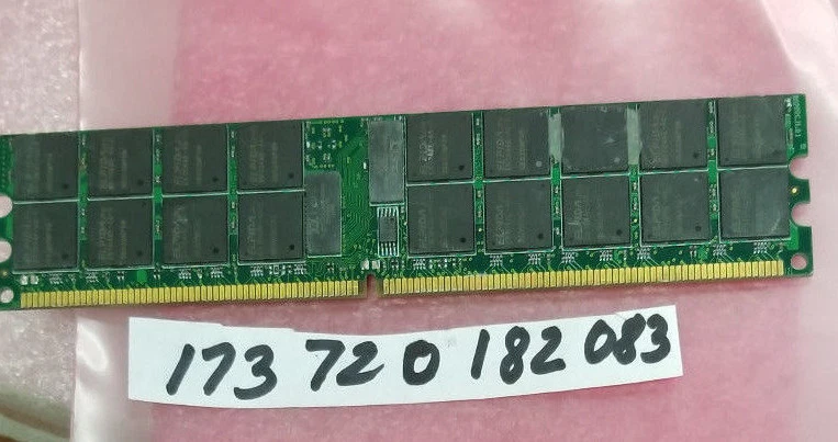 2GB DDR2 400 ECC REG 240PIN MEMORY RAM FOR Tyan Tiger i7322DP Intel E7320  - Image 1 of 1