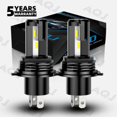 Faros LED H4 para moto Honda VTX1800R 2003 2004 2005 2006 2007 Foto 1 de 4