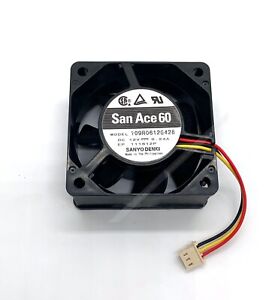 1PC SAN ACE60 109R0612G428 12V 0.24A 5600RPM 60MM 3 Wire Leads Cooling fan