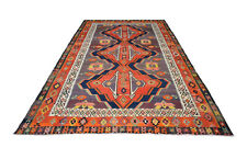 9x15 Rug Turkish Hand Woven LARGE Rug Flat Weave Kilim Cheerful Color Area Rug