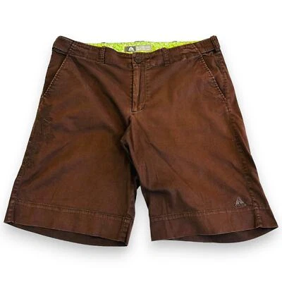 Nike RCG Mujer 10 Pantalones Cortos Todas las Condiciones Equipo Marrón Floral Algodón Elástico Senderismo Foto 1 de 4