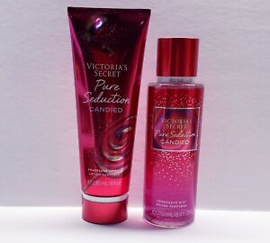 Victoria's Secret PURE SEDUCTION CANDIED Fragrance Lotion and Fragrance Mist 