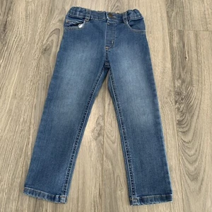 Garanimals Girls Pants Size 5T Blue Straight Leg Elastic Back - Picture 1 of 3