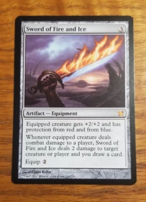 Magic The Gathering MTG Sword Of Fire And Ice (216) Modern Masters   NEAR MINT - Image 1 of 4