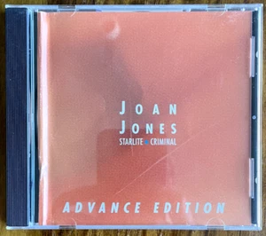 Joan Jones Starlite Criminal Advance Promo CD MINT - Bild 1 von 3