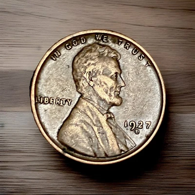 1927 D lincoln wheat penny . Nice Early Wheat From Denver Mint 🔥 - Image 1 of 4