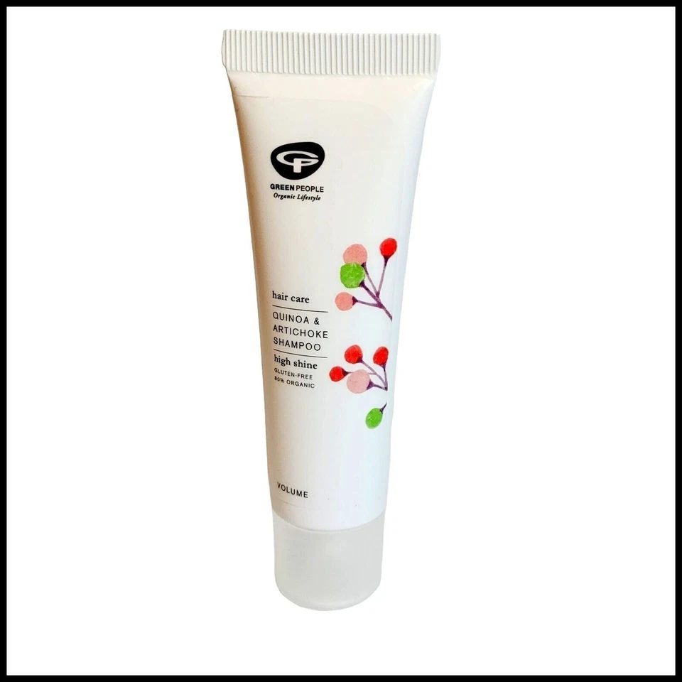 Champú Green People Quinoa y Alcachofa Alto Brillo Volumen 1 fl. oz. Tamaño de viaje Foto 1 de 4