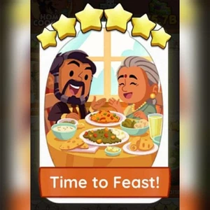 1 x Time to Feast! ⭐️⭐️⭐️⭐️⭐️⭐️ - Set 17- Bon Appetit Album Mono_po_ly_go Sticke - Bild 1 von 1