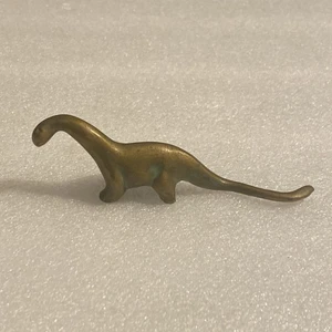 Figurina vintage 1947 SSR Brontosauro ottone bronzo 4,5" come da foto - Foto 1 di 8