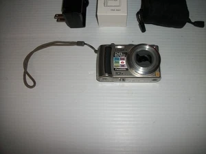 Panasonic Lumix DMC -TZ5 Digital Camera Silver , Battery, Charger, Working READ - Picture 1 of 15