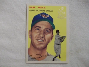1994 TOPPS ARCHIVES 1954 SERIES SAM MELE GOLD  BALTIMORE ORIOLES - Picture 1 of 2