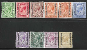 Protectorado de Bechuanalandia 1913-1924 #83-#91 con #86b, juego completo, como nuevo/H, en muy buen estado - Imagen 1 de 2