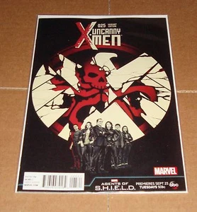 Uncanny X-Men #25 Agents of S.H.I.E.L.D. Variant Edition 1st Print Marvel Now - Picture 1 of 1
