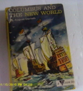 Columbus and the New World by August Derleth 1957 Hardback Vision Books W/DJ - Picture 1 of 6
