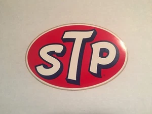 1966 STP VINTAGE ORIGINAL RACING STICKER DECAL NASCAR NHRA NOS PETTY 3-7/8" X 6" - Picture 1 of 1