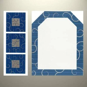 NUEVOS recuerdos creativos - TTY Kit - DIVERSIÓN NAVIDEÑA - REMOLINOS AZULES - Imagen 1 de 3