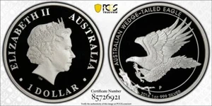 2014 Proof Australian Wedge-Tailed Eagle PCGS PR69DCAM Gold Shield (Secure +) - Picture 1 of 8