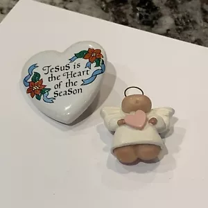 Engel & HOL 1994 Herz Jesus ist das Herz der Saison Broschen Anstecknadeln - Bild 1 von 10