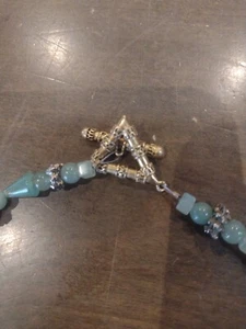 Jade & Silver Antique Necklace - Picture 1 of 1