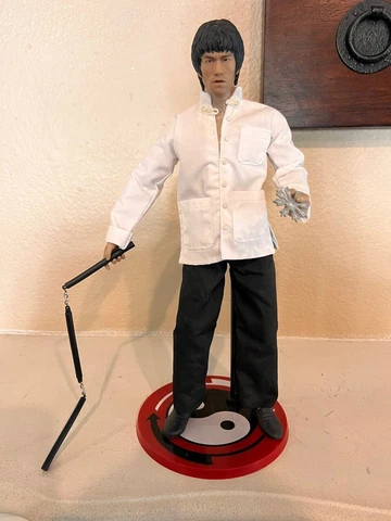 1/6 1:6 12" SCALE CUSTOM figure gi joe  OOAK bruce lee quick kick kato  cobra Cover