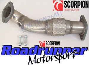 Escape de tubo flexible de acero inoxidable Scorpion Ford Fiesta ST150 MK6 SFDP068 **NUEVO** - Imagen 1 de 1