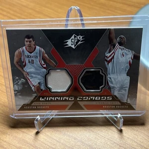 RYAN BOWEN STROMILE SWIFT 2005-06 SPx "WINNING COMBOS" PRIME DUAL JERSEY PATCH!  - Picture 1 of 2