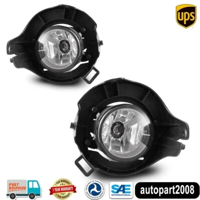 Pair Fog Lights For 2005-2009 Nissan Frontier Front Driving Bumper Lamps LH&RH - Изображение 1 из 4