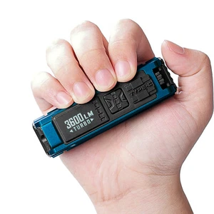 IMALENT BL50 Mini LED Flashlight 3600 Lumens EDC Reachargeable Flashlight Blue - Picture 1 of 5