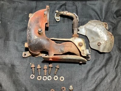 00-05 Colector de escape trasero y pernos Mitsubishi Eclipse GT Stratus 3.0L 6G72 Foto 1 de 4